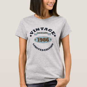 Personalisierte Vintage Geburtstagsgeschenke T-Shirt