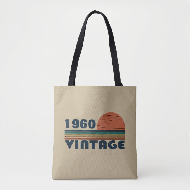 Personalisierte Vintage Geburtstagsgeschenke Tasche (Vorderseite)