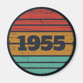 Personalisierte Vintage Geburtstagsgeschenkidee Magnet