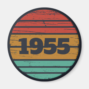 Personalisierte Vintage Geburtstagsgeschenkidee Magnet