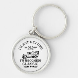 Personalisierte Vintage Geburtstagsgeschenkidee Schlüsselanhänger