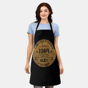 Personalisierte Vintage Geschenke zum 40. Geburtst Schürze