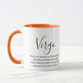 Personalisierte Virgo Zodiac-Zeichen Tasse