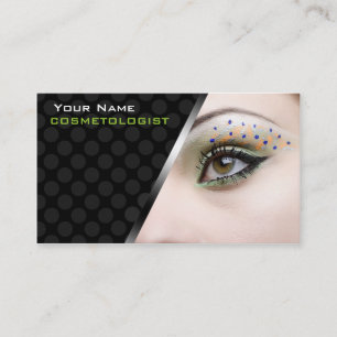 Personalisierte Visitenkarten für Makeup-Künstle Visitenkarte