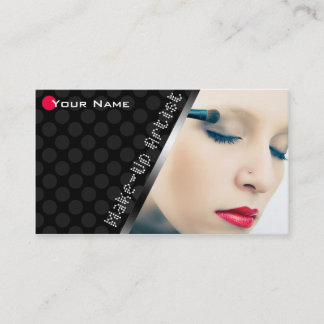 Personalisierte Visitenkarten für Makeup-Künstler Visitenkarte