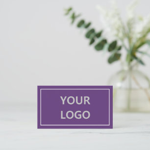 Personalisierte Visitenkarten mit Ihrem Logo und N Visitenkarte