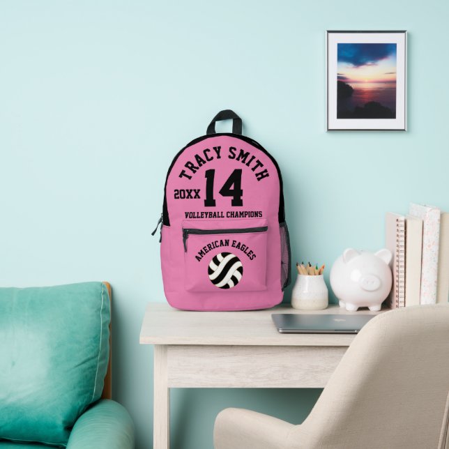 Personalisierte Volleyball-Rucksack-Nummer Bedruckter Rucksack (InSitu)