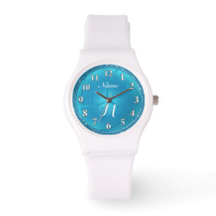 Personalisierte Volleyball-Uhr mit NAMEN, Armbanduhr