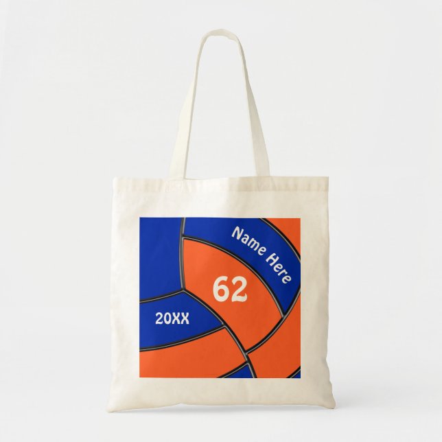 Personalisierte Volleyballgeschenke für Spieler, b Tragetasche (Vorne)