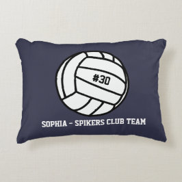 Personalisierte Volleyballmannschaft, Spielername  Dekokissen