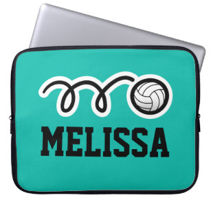 Personalisierte Volleyballsportarten Neopren Laptopschutzhülle
