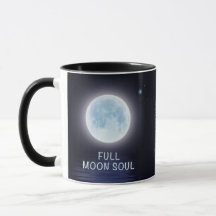 Personalisierte Vollmond-Phasen-Tasse