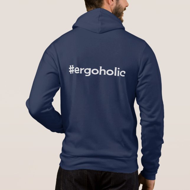 Personalisierte Vorderbesatzung Hoodie (Rückseite)