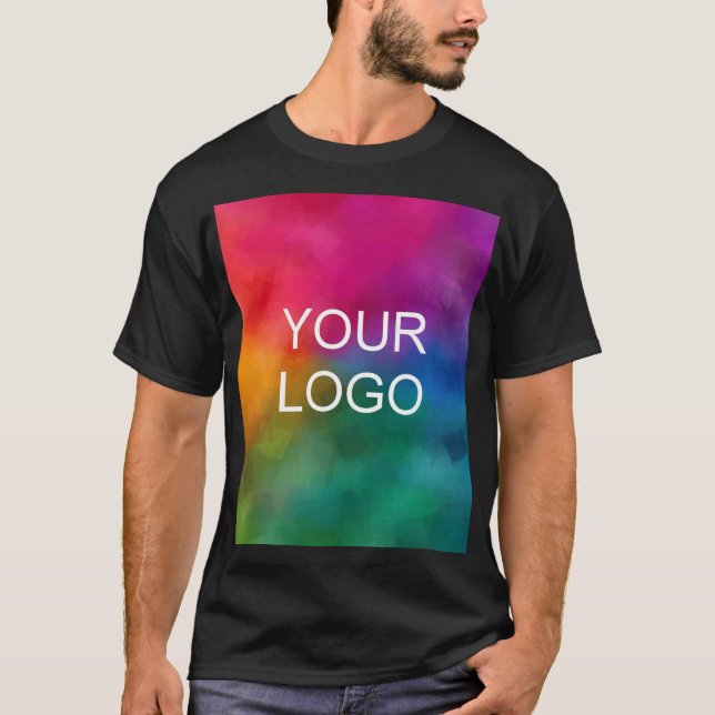 Personalisierte Vorlage für das Logo hinzufügen la T-Shirt (Vorderseite)
