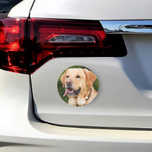 Hunde Autoaufkleber, Abziehbilder und Auto Magneten