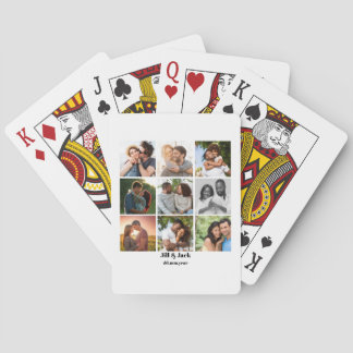 Personalisierte Vorlage für die FotoCollage für Pa Spielkarten