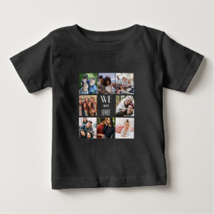 Personalisierte Vorlage "Wir sind Familie" Baby T-shirt
