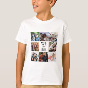 Personalisierte Vorlage "Wir sind Familie" T-Shirt
