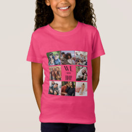 Personalisierte Vorlage "Wir sind Familie" T-Shirt