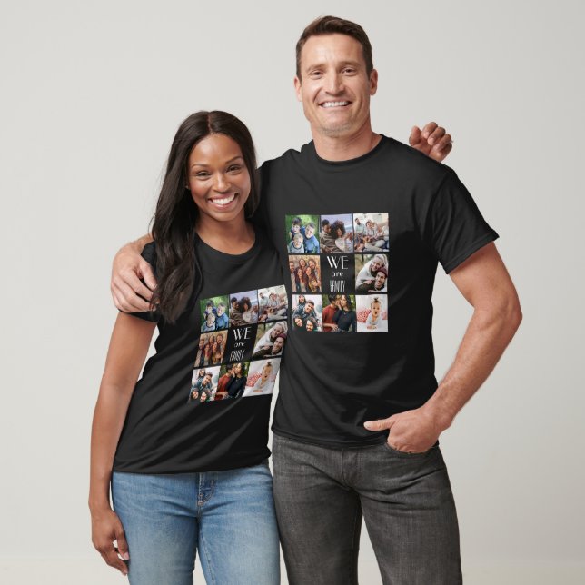 Personalisierte Vorlage "Wir sind Familie" T-Shirt (Unisex)