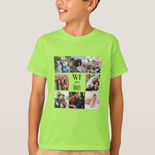 Personalisierte Vorlage "Wir sind Familie" T-Shirt