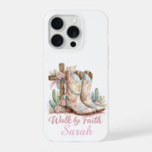 Personalisierte Walk By Faith iPhone-Hülle