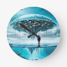 Personalisierte Wall-Uhr