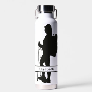 Personalisierte Wanderer Wasserflasche Trinkflasche