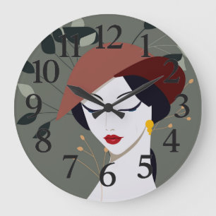 Personalisierte Wanduhr für Zuhause