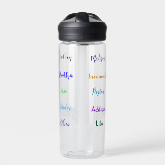 Personalisierte wasserdichte handgeschriebene Skri Trinkflasche