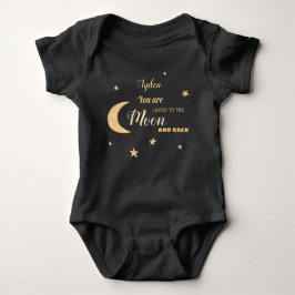 Personalisierte Wasserfarbe Baby Strampler