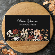 Personalisierte Wasserfarbe Vintage Wildblume Wies