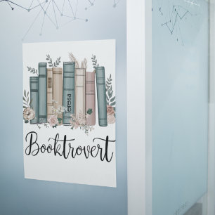 Personalisierte Wasserfarbenbücher von Booktrovert Poster