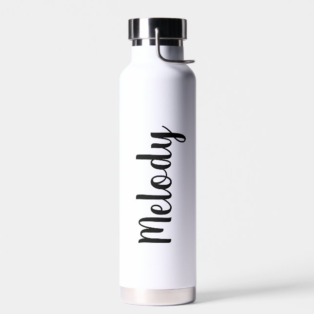 Personalisierte Wasserflasche aus rostfreiem Stahl Trinkflasche (Links)