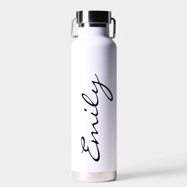 Personalisierte Wasserflasche - benutzerdefinierte Trinkflasche (Vorne)