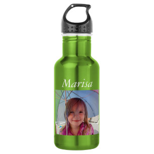 Personalisierte Wasserflasche, fügen Sie Ihr Bild  Edelstahlflasche