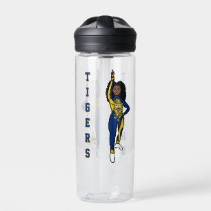 Personalisierte Wasserflasche Goldener Tiger #1 Trinkflasche