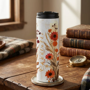 Personalisierte Wasserflasche mit Namen Thermosbecher