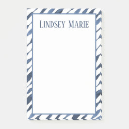 PERSONALISIERTE WATERCOLOR-Nachhinweise Post-it Klebezettel