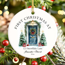 Personalisierte Weihnachten auf unserer neuen Zuha Keramik Ornament
