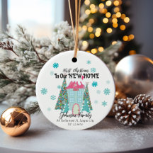 Personalisierte Weihnachten in einem neuen Zuhause