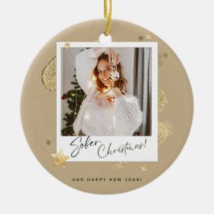 Personalisierte Weihnachten Keramik Ornament