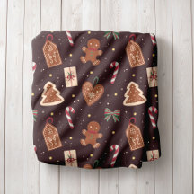 Personalisierte Weihnachts-Fleece-Decke
