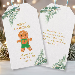 Personalisierte Weihnachts- Geschenkanhänger