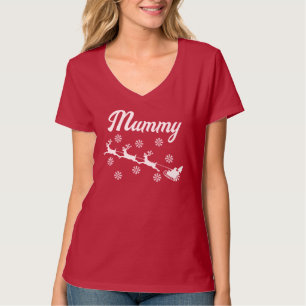 Personalisierte Weihnachts-Weihnachtsfamilie Match T-Shirt