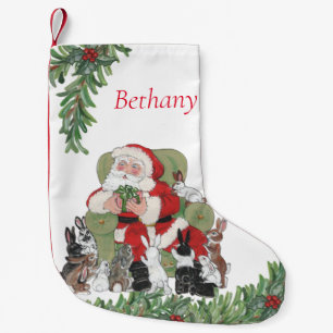 Personalisierte Weihnachtsbäume und Niedliche Kan Kleiner Weihnachtsstrumpf