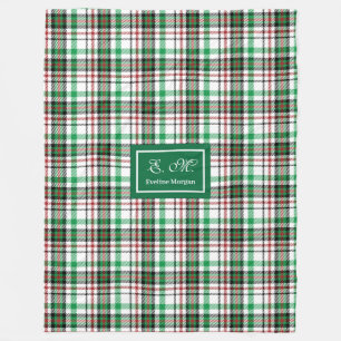 Personalisierte Weihnachtsdecke Plaid Erinnerungss Fleecedecke