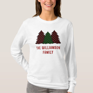 Personalisierte Weihnachtsfamilien - Feiertage T-Shirt