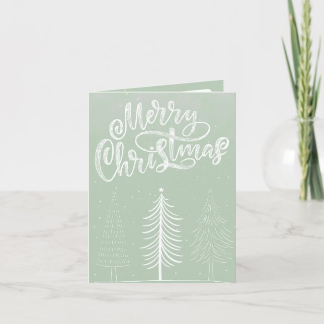 Personalisierte Weihnachtsfeier Einladung (Vorderseite)