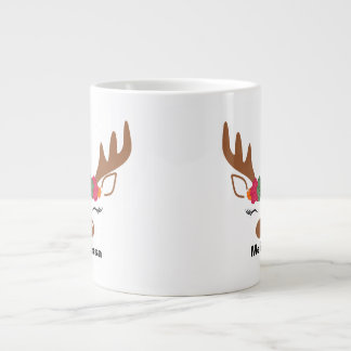 Personalisierte Weihnachtsfeier Jumbo-Tasse